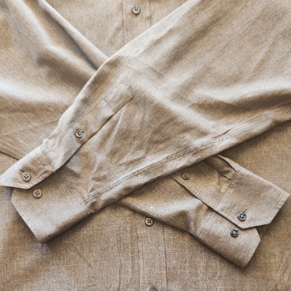 Bugatchi Gray Button Down Shirt - image 6